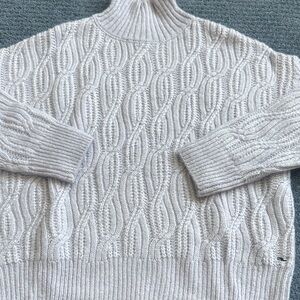 Vineyard vines purple Cable Knit Sweater